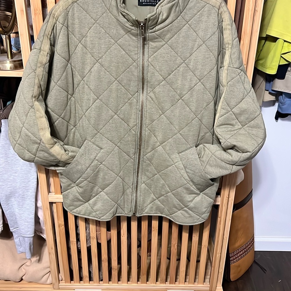 Quilted, oversized Jacket